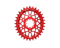 Absolute Black SRAM T-Type Oval 8-Blot Direct Mount Chainring (Red)